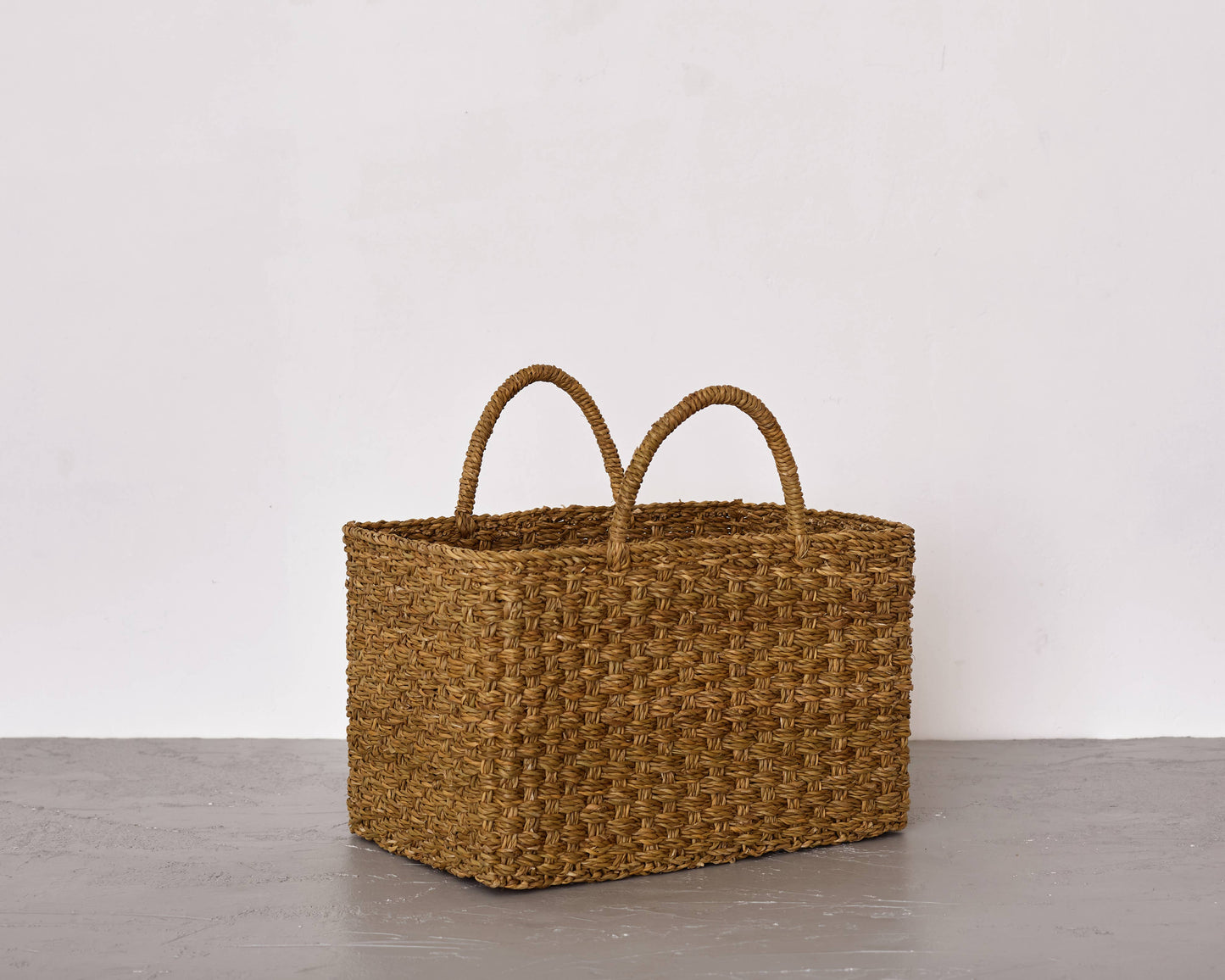 Rectangle  Gathering Basket, harvest, Chatai Weave, 3 sizes