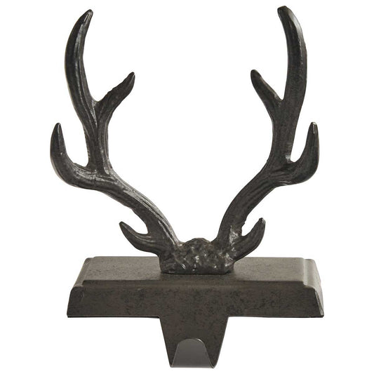 Antler Mantel Hook / Stocking Hanger