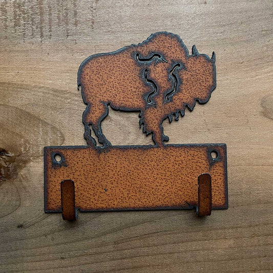 Buffalo Rustic Iron Double Key Hook
