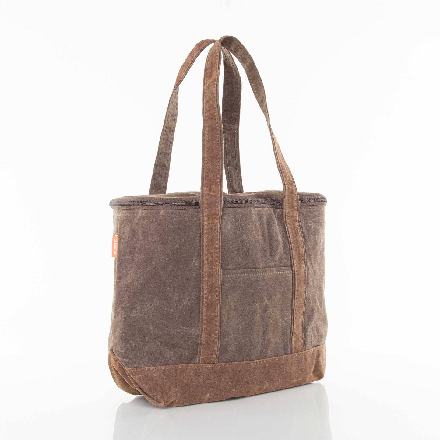 Waxed Large Lunch Cooler - Khaki