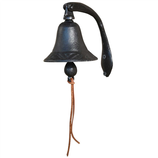 Arch Bell, Cast Iron, Black