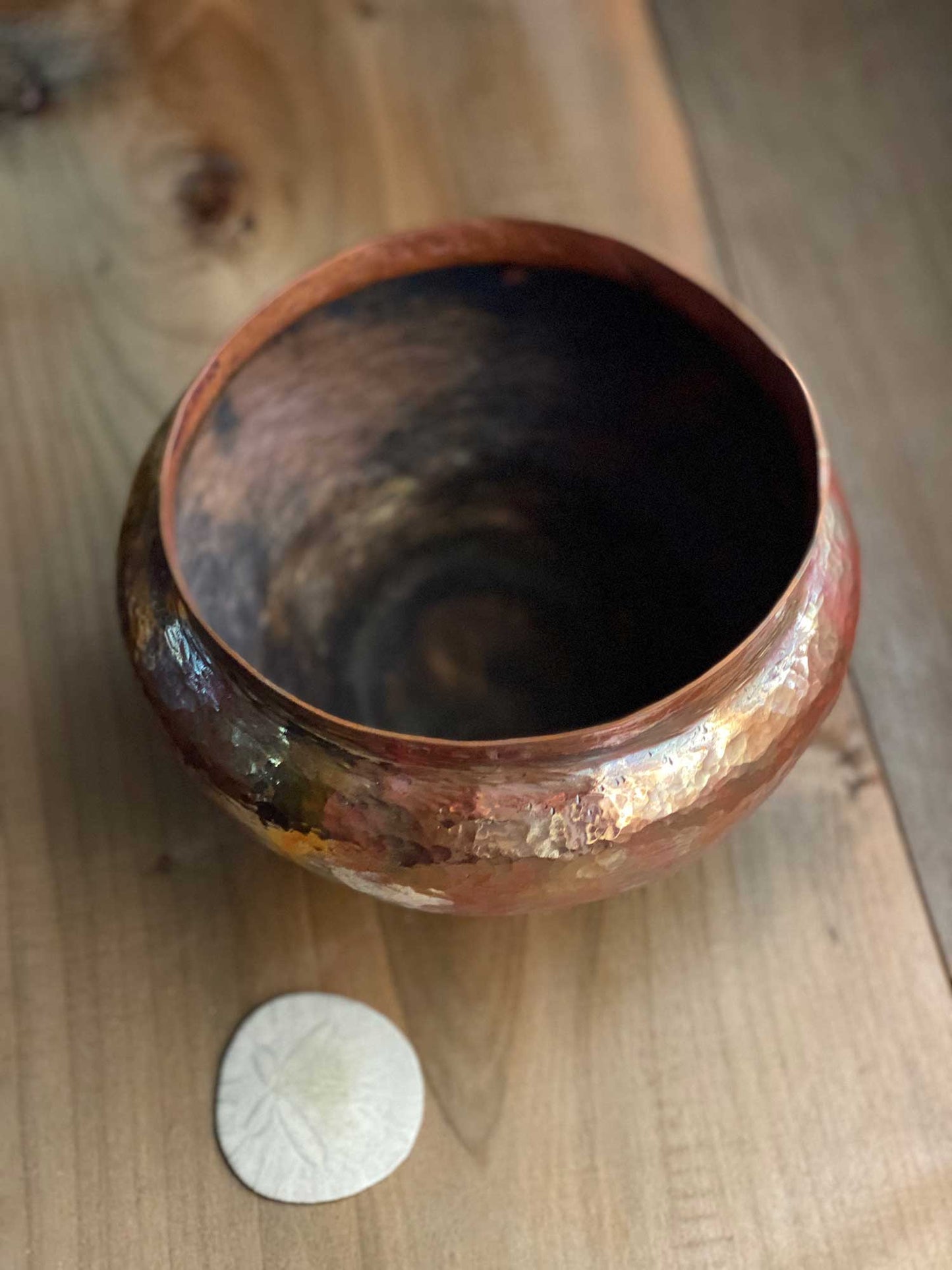 Hand Forged Decorative Copper Bowl