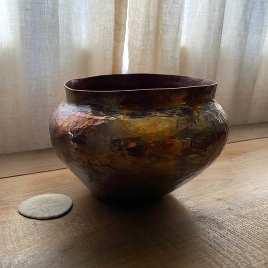 Hand Forged Decorative Copper Bowl