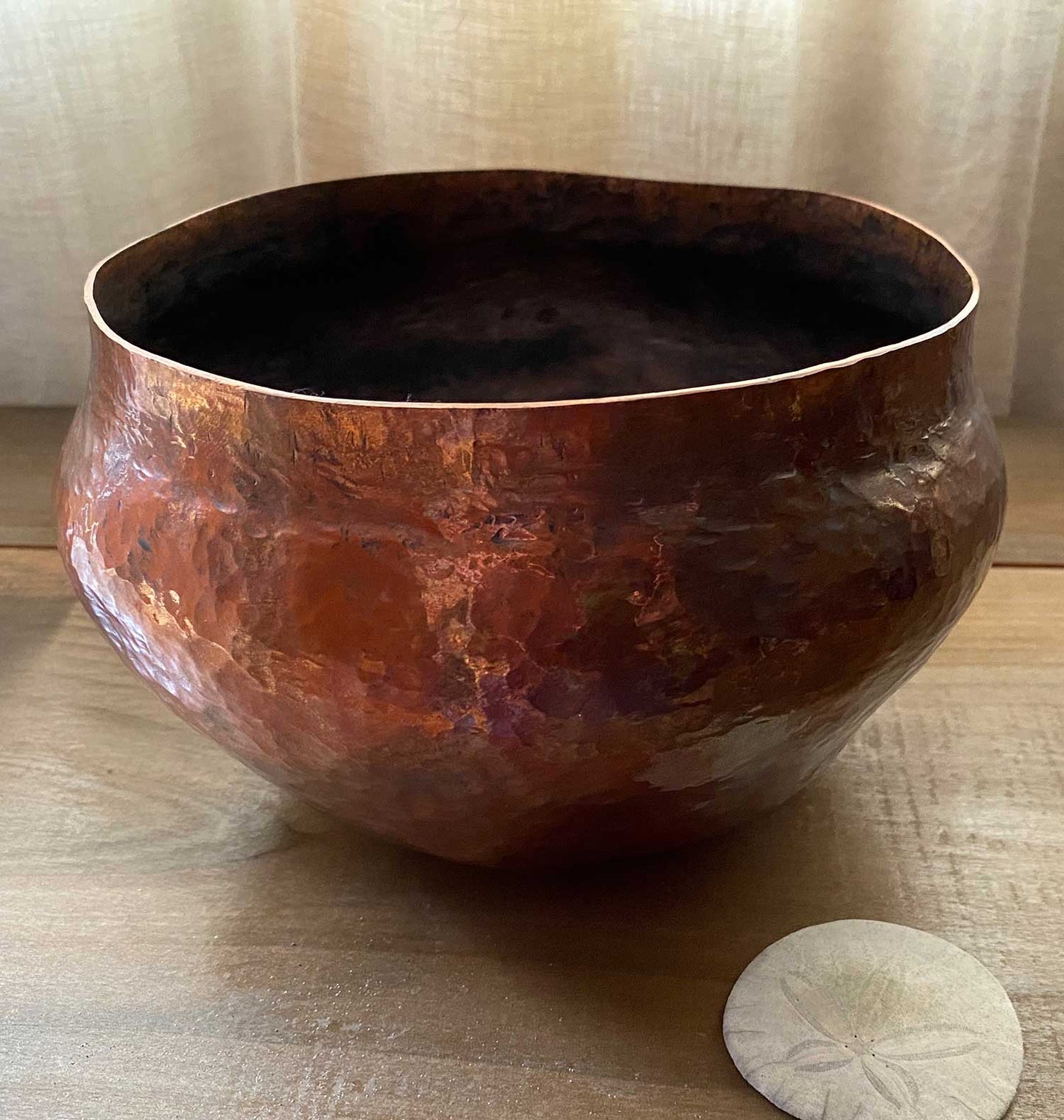 Decorative Copper Bowl Handmade Coppersmith Art