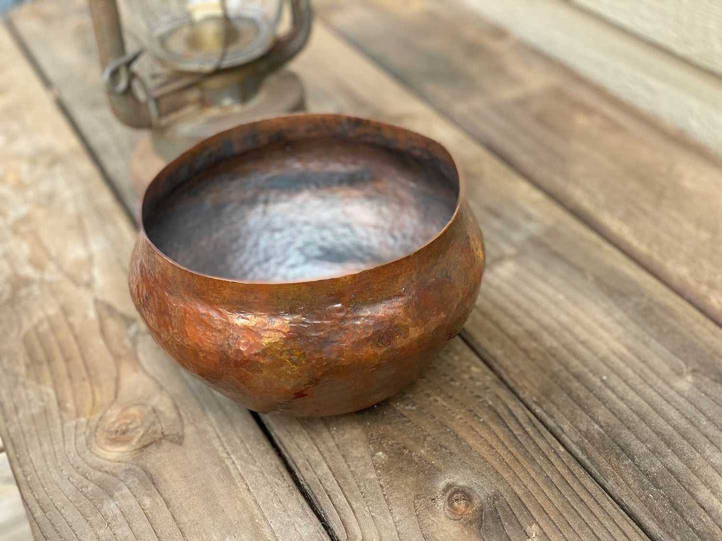 Hand Forged Decorative Copper Bowl