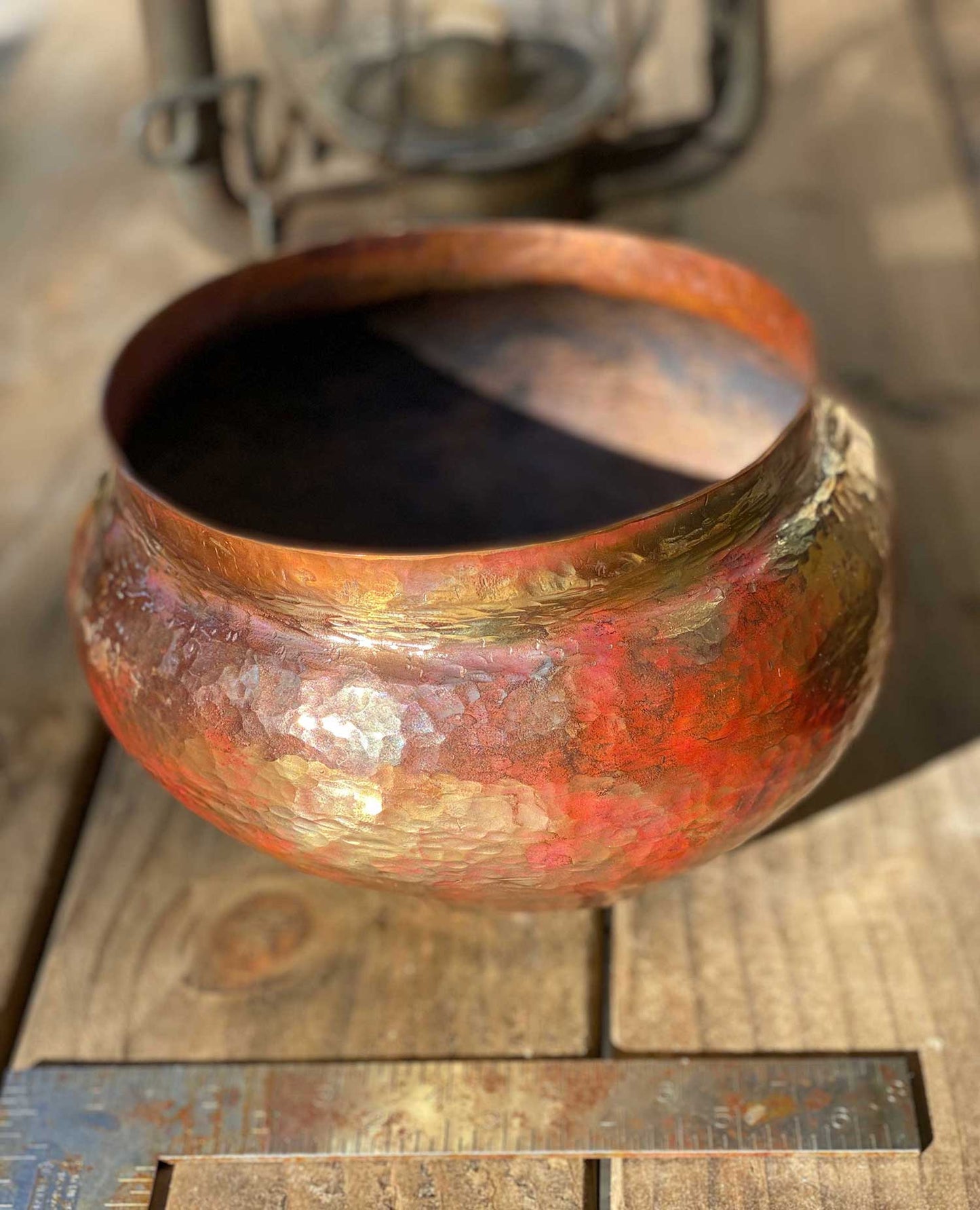 Hand Forged Decorative Copper Bowl