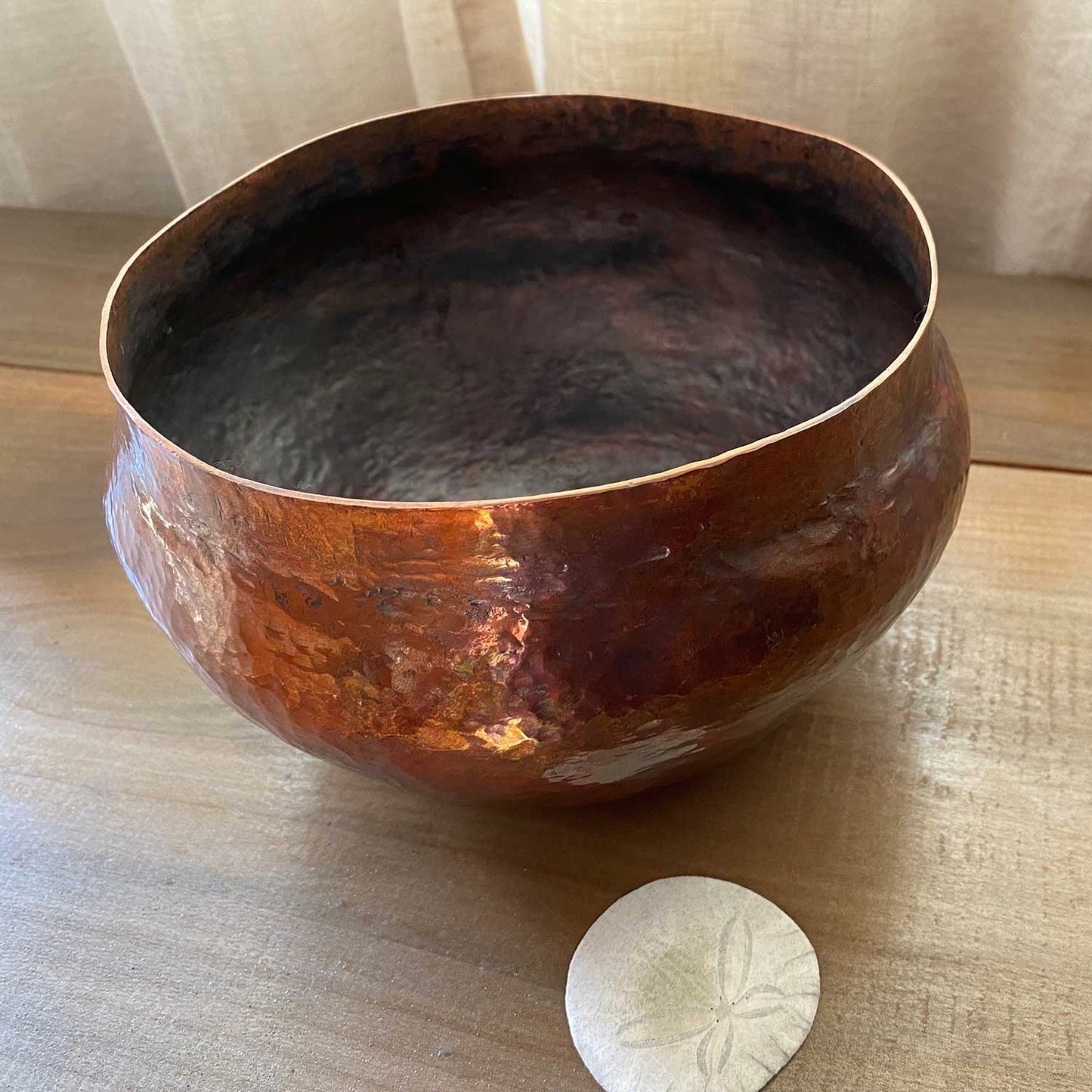 Decorative Copper Bowl Handmade Coppersmith Art