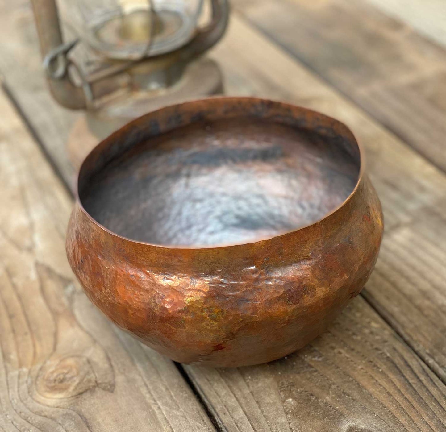 Decorative Copper Bowl Handmade Coppersmith Art