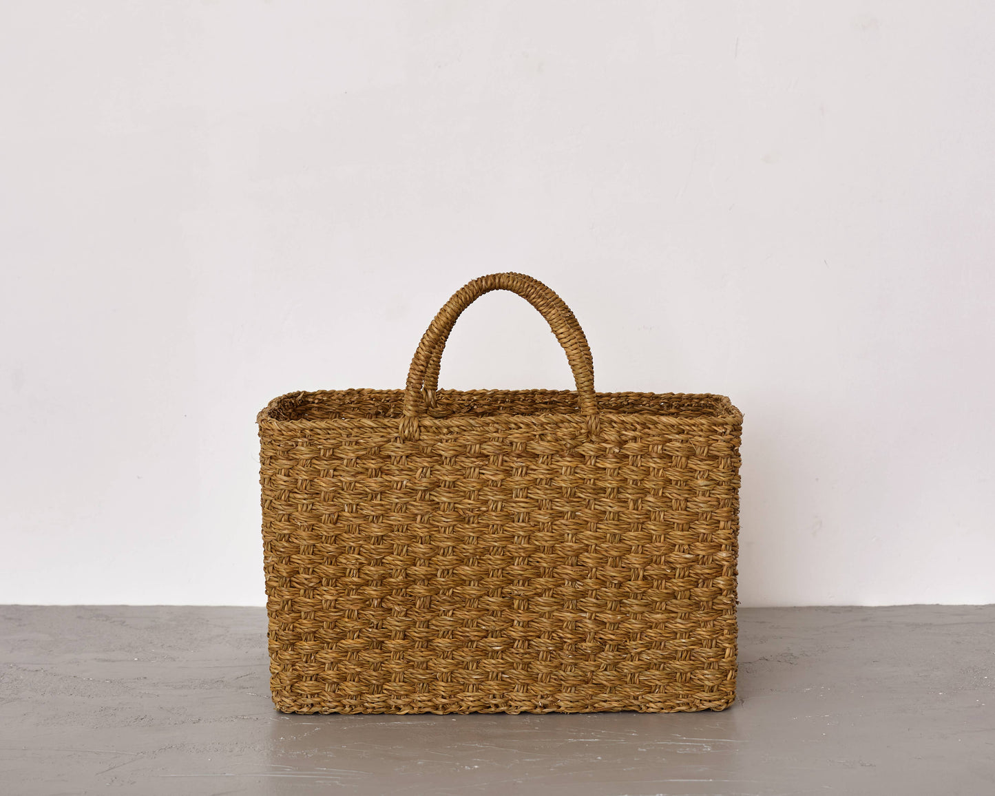 Rectangle  Gathering Basket, harvest, Chatai Weave, 3 sizes