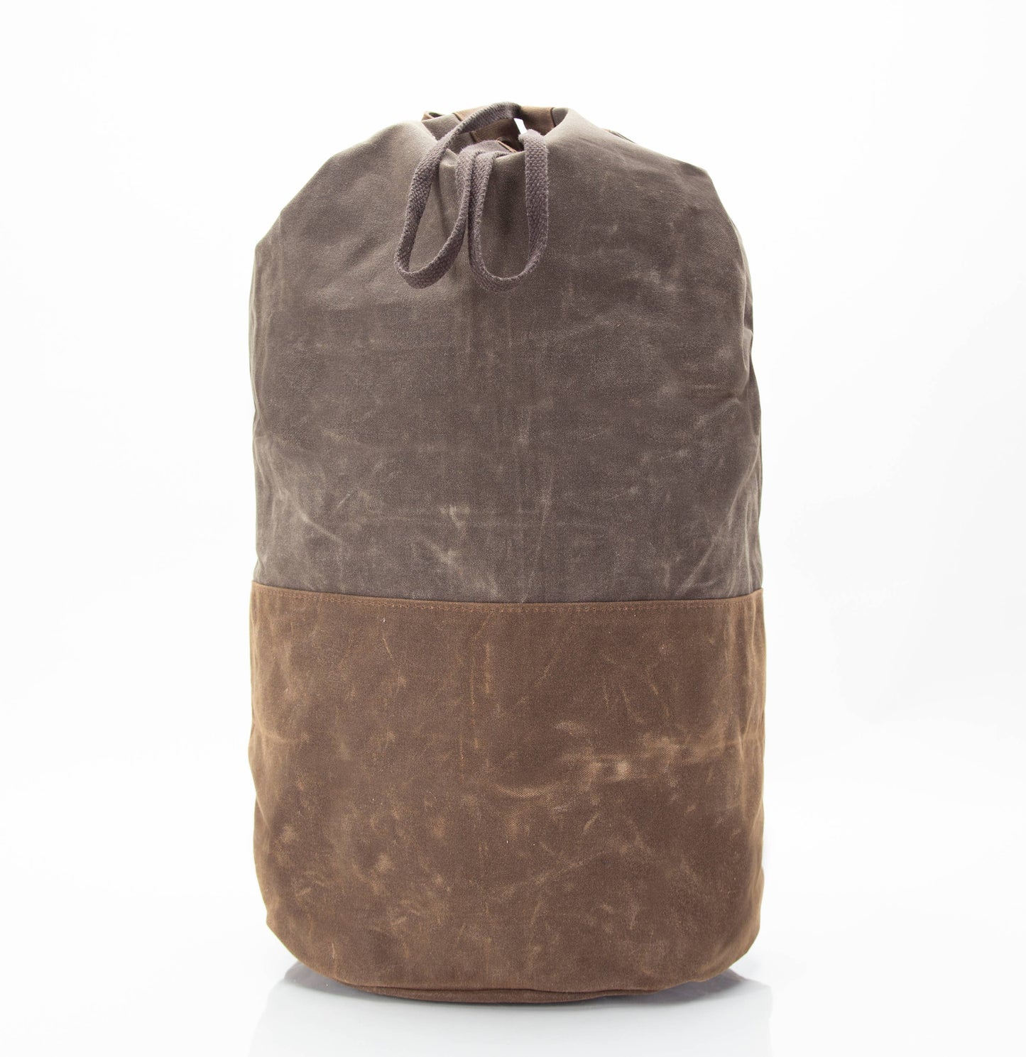 Waxed Canvas Shoulder Canvas Bag - Utility / Military Style