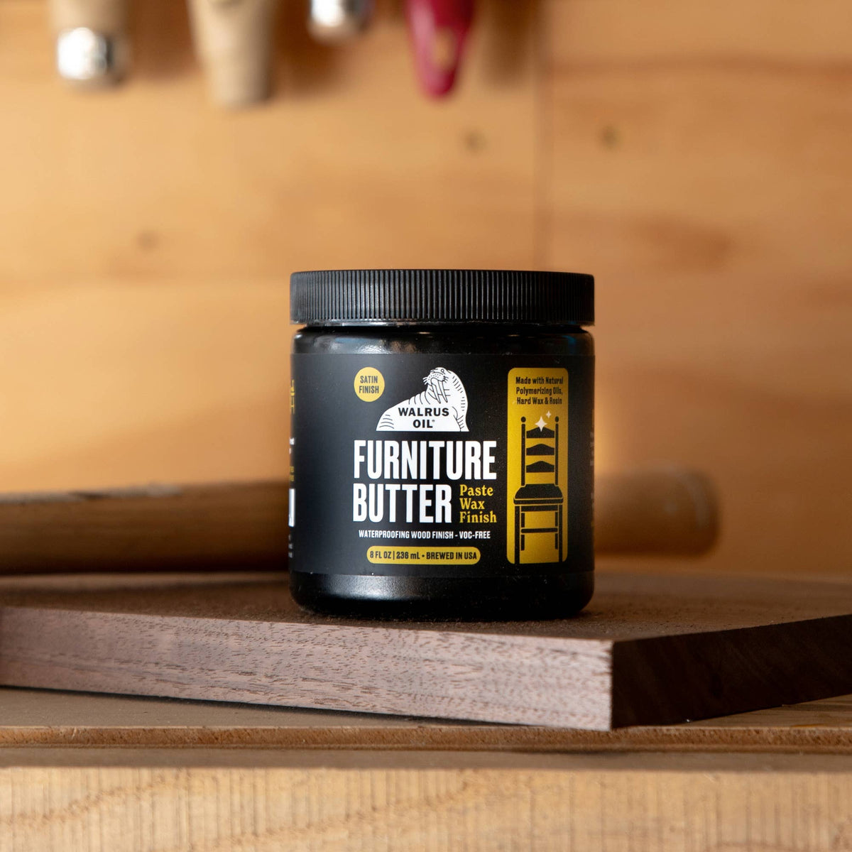 Walrus Oil Furniture Butter, 8oz