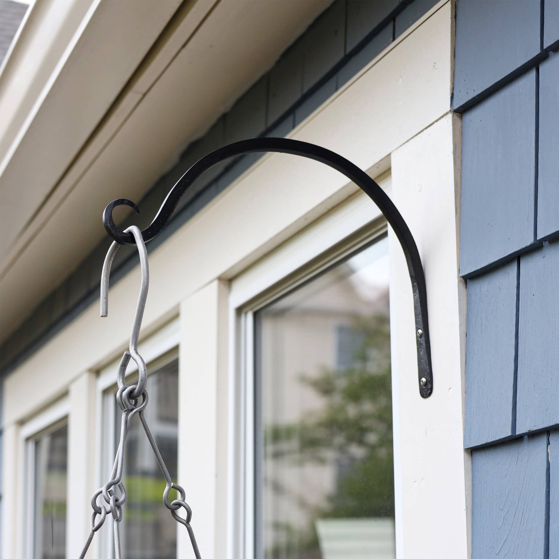 12 inch plant hanger 12 Inch Upcurled Wall Mount Bracket Lantern Hanger / Plant Hanger – Lostwestern