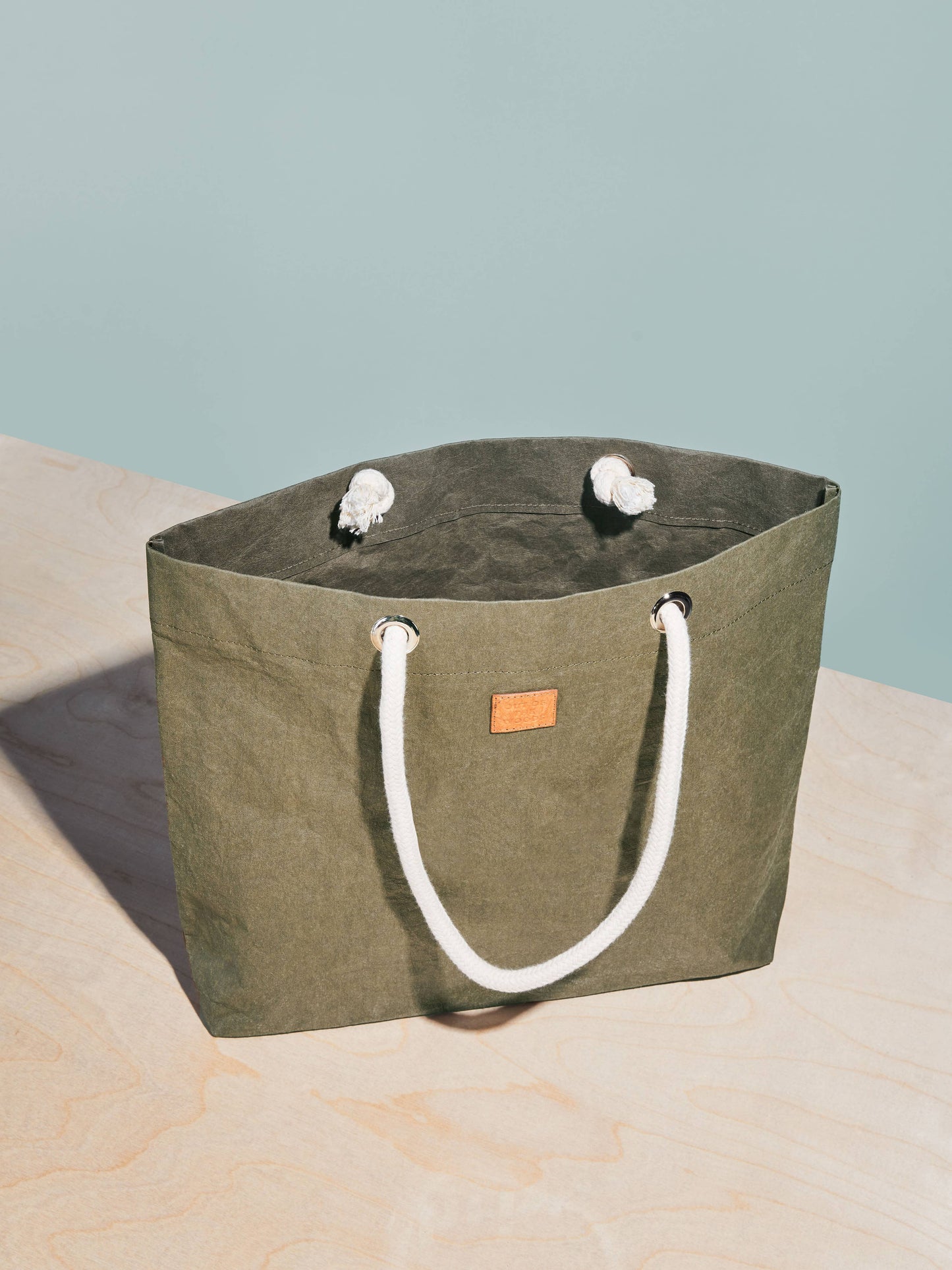 Pure Cord Shopper Bag - Paper with Look and Feel of Leather - Out of the Woods