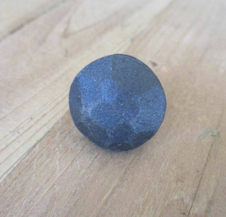 Hand Forged Nail Hammered Round Decorative Stud 1 Inch