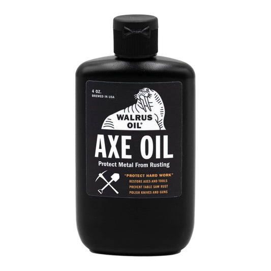 Walrus Oil Axe Oil - 4oz Axe and Metal Finish