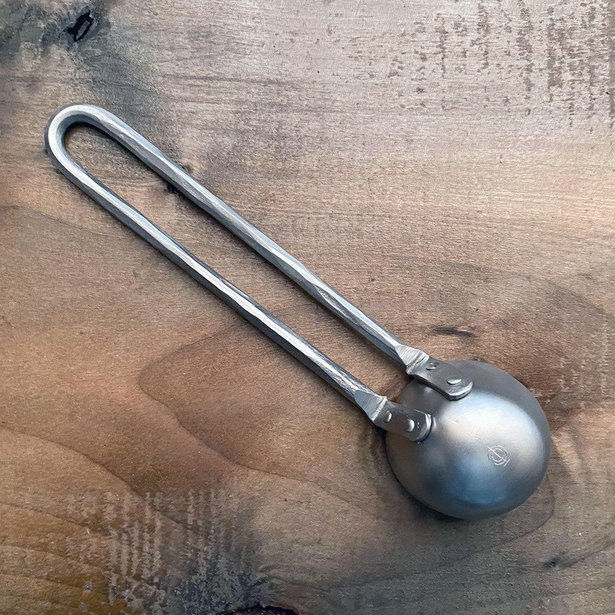 Forged Pewter Coffee Scoop Pewter