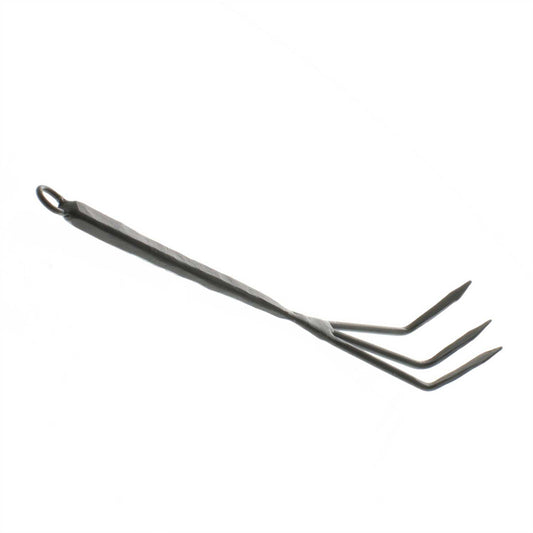 Forged Iron Hand Rake Garden Cultivator