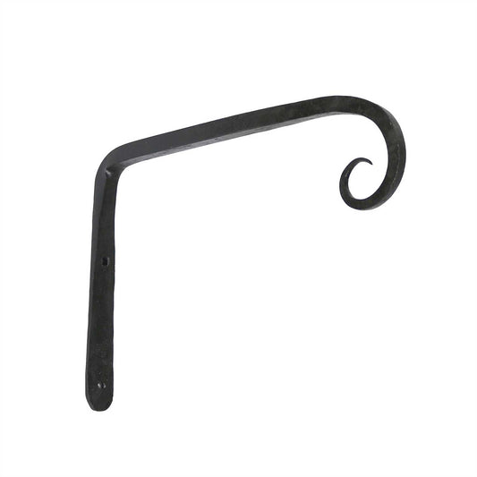 Homart Wall Hook For Planters and Lanterns - 3506-2 Small 8 Inch Black