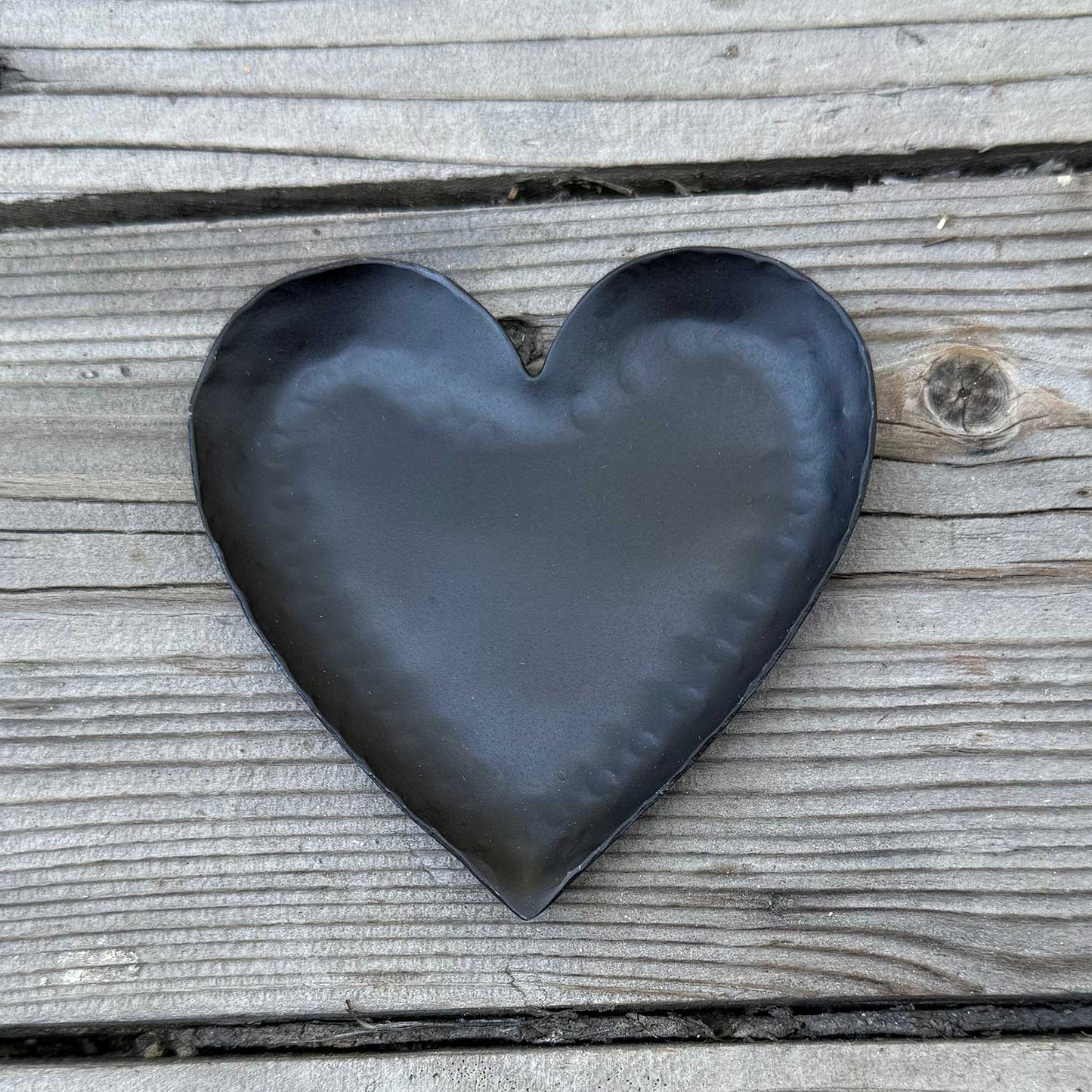 Forged Iron Heart Tray