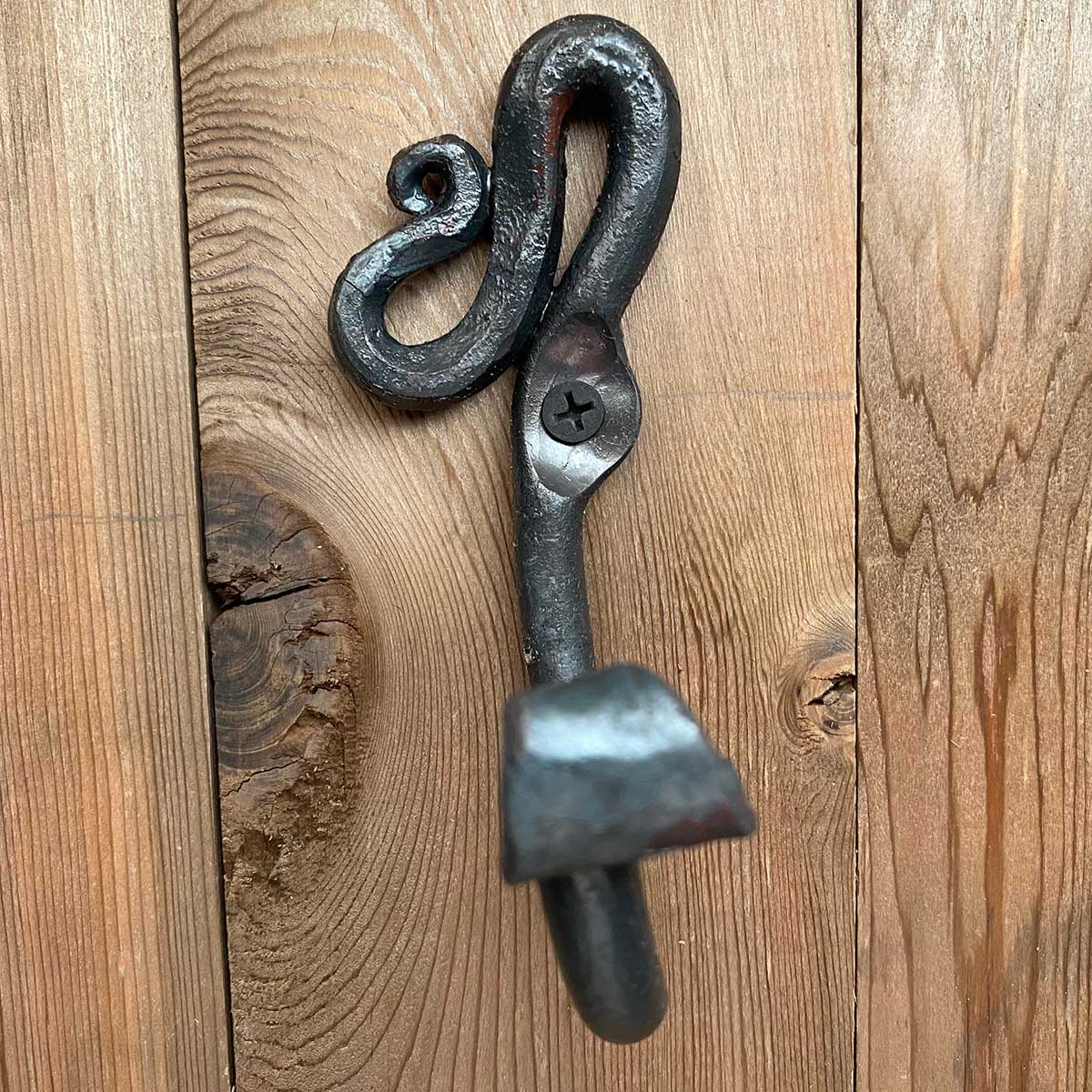 Loop J Hook by James the Bearded Blacksmith