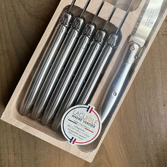 Laguiole French Stainless Steel knives set of 6