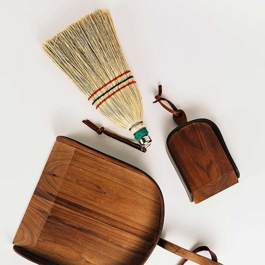 Handcrafted Straw Hand Broom