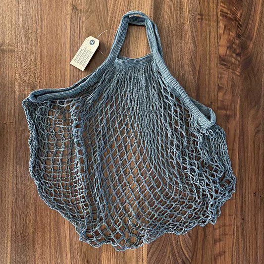 Blue Net Bag for Fruit & Foraging