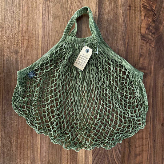 Green Net Bag for Fruit & Foraging