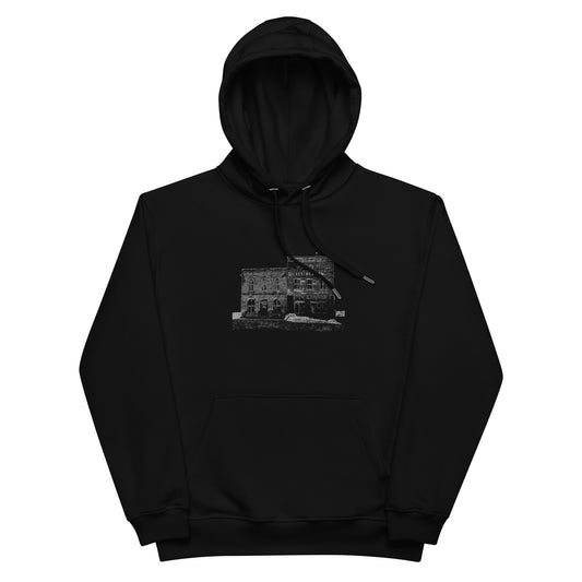 Lostwestern Premium Eco Hoodie Ghost Town / Grave Horse