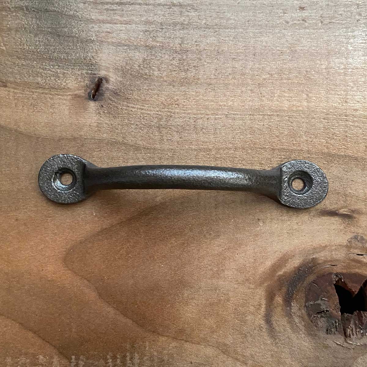 Small Iron Drawer Bin Pulls - 3-3/4 Inch