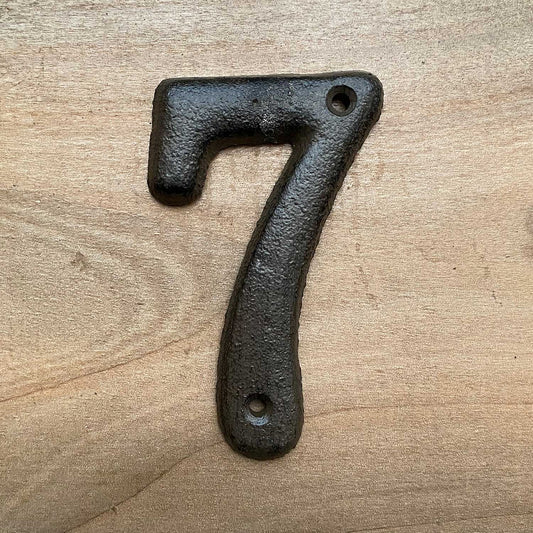 Rustic Door Numbers Rustic Iron Numbers For Houses, Cabins, Doors – Lostwestern
