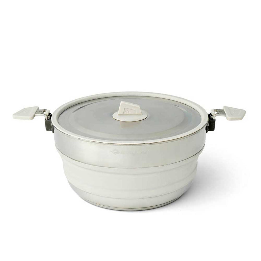 Detour Stainless Steel Collapsible Pot - 3 Liter Laurelwreath Green ...