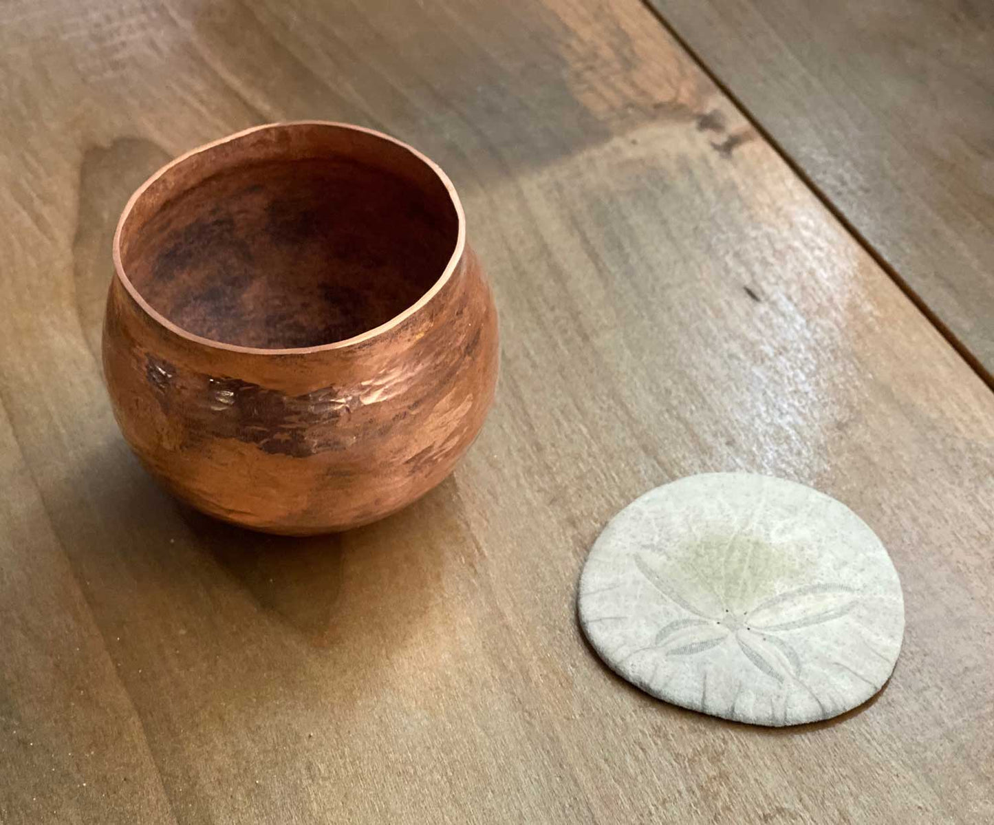 Small Hand Forged Copper Bowl