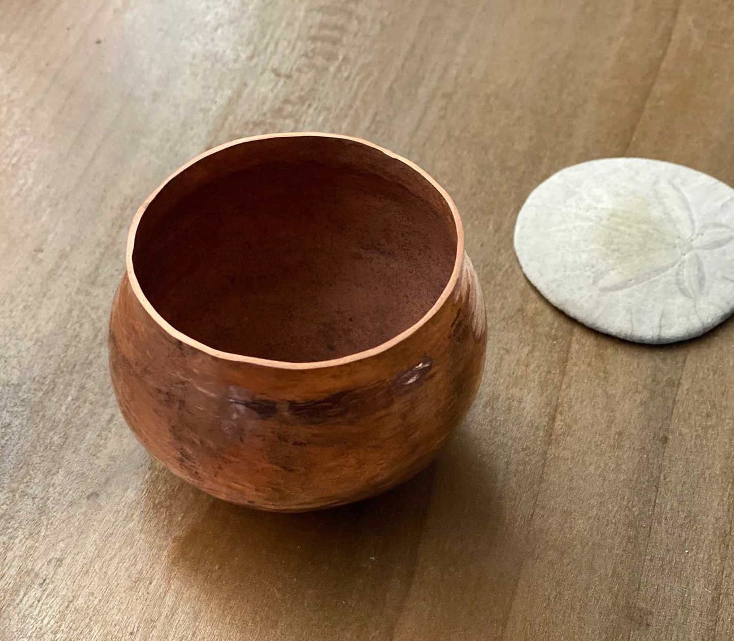 Small Hand Forged Copper Bowl