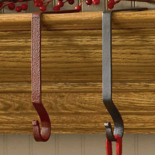 Stocking Hanger - Red Finish