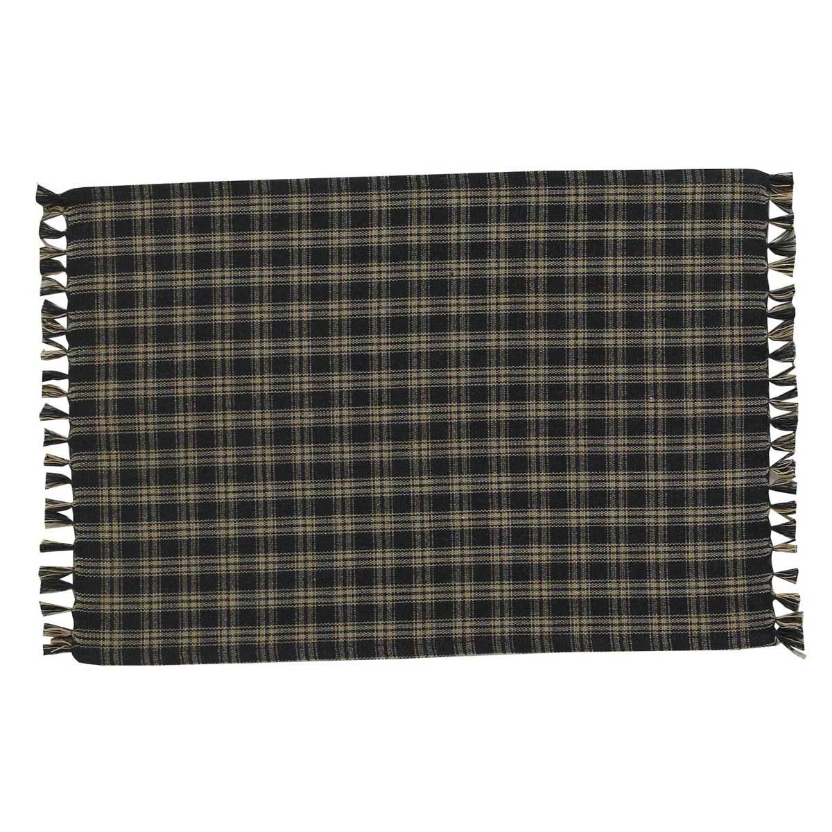 Park Designs Sturbridge Black / Tan Placemat