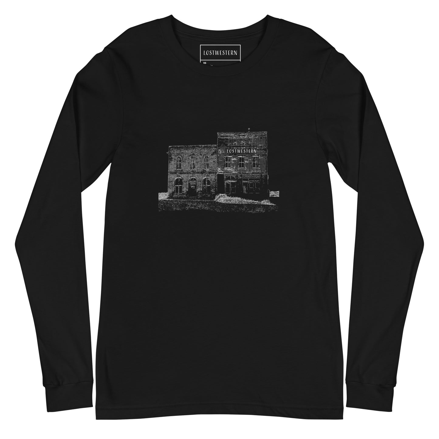 Ghost Town / Grave Horse Unisex Long Sleeve Tee T-Shirt