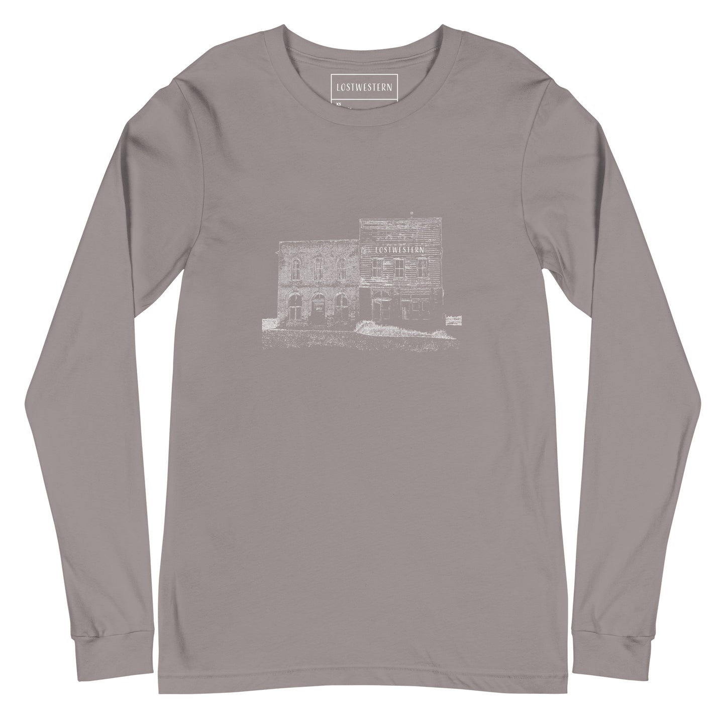 Ghost Town / Grave Horse Unisex Long Sleeve Tee T-Shirt