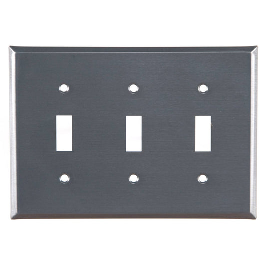 Triple Switch Light Switch Cover in Country Tin