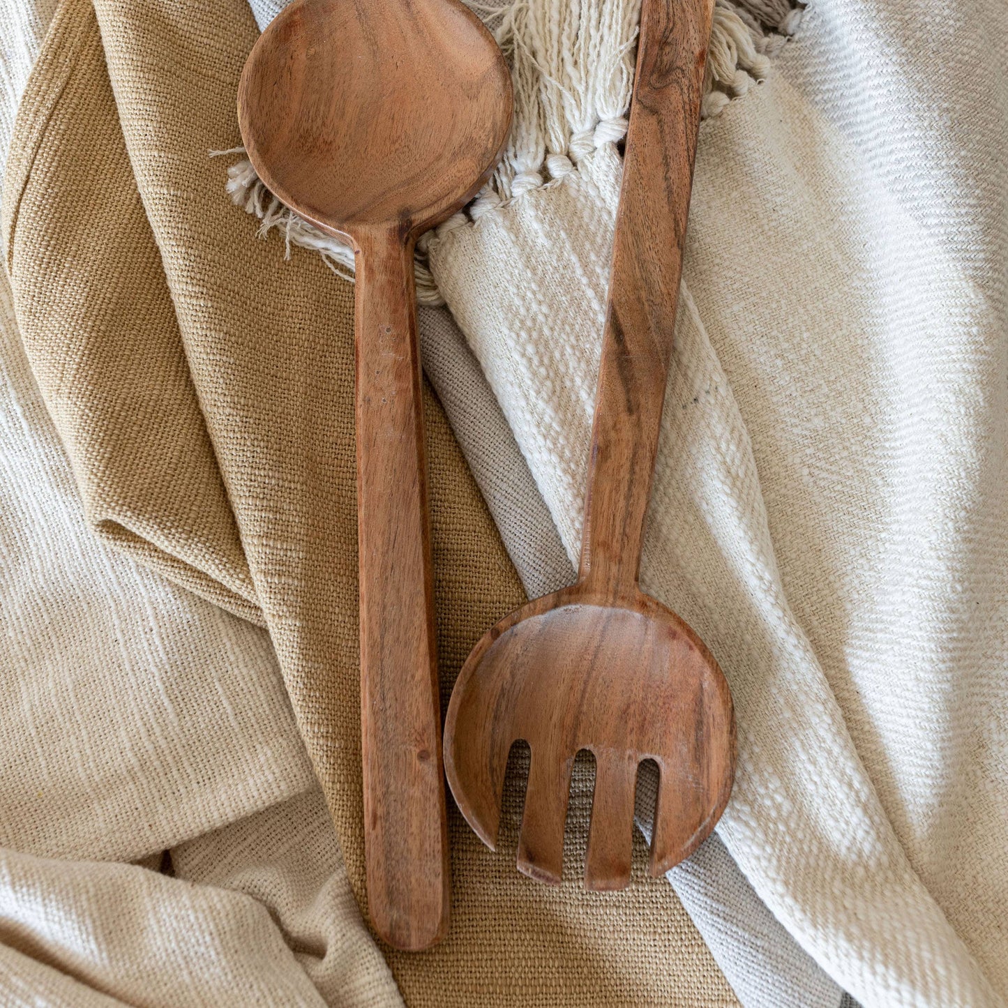 Set of Two Prairie Serving Utensils