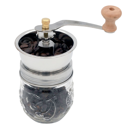 Coffee and Spice Grinder Lid for Regular Mouth Mason Jars