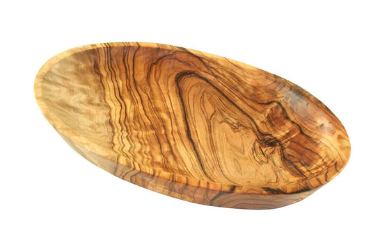 Olivenholz-Erleben Oval bowl 18 cm Olive Wood