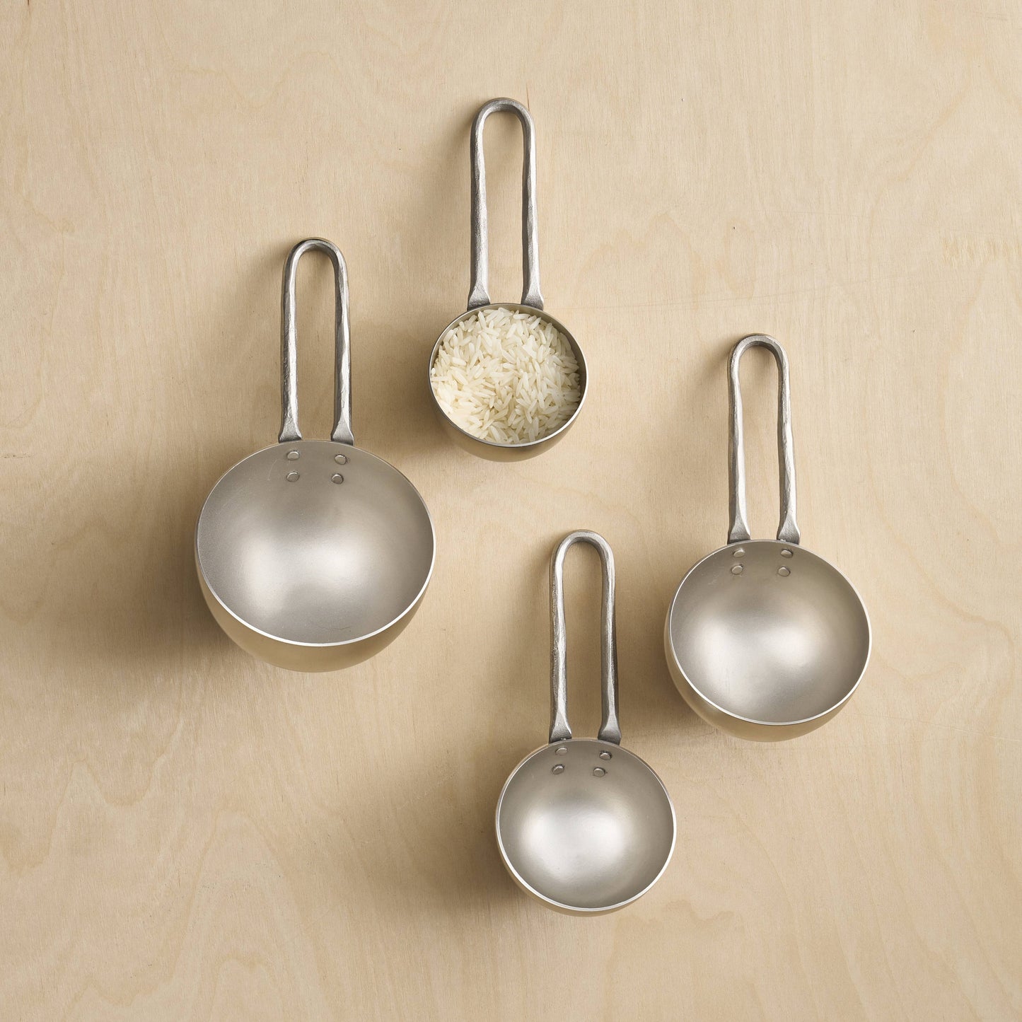 Forge Pewter Measuring Scoops - Set of 4