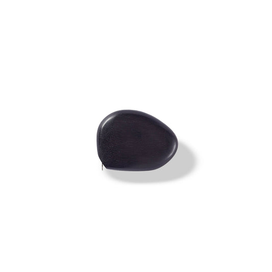 Black Stone Pebble Tape Measure Ebony