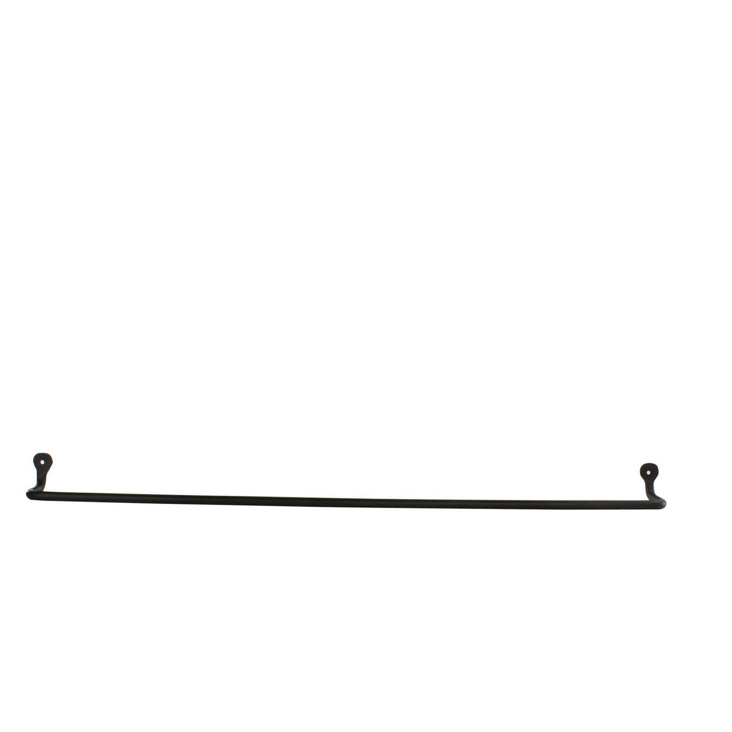 Bijou Iron Wall Bar Rack - 32 in - Natural Grey