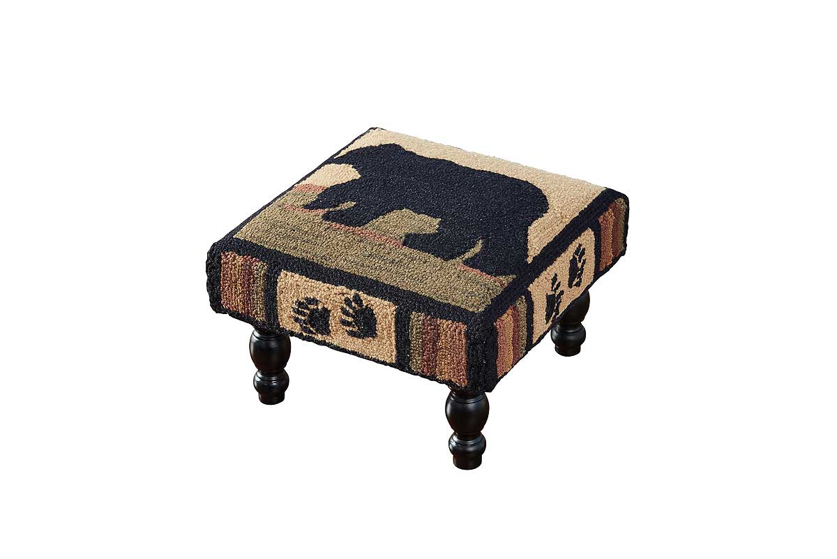 Park Designs Adirondack Bear Square Stool