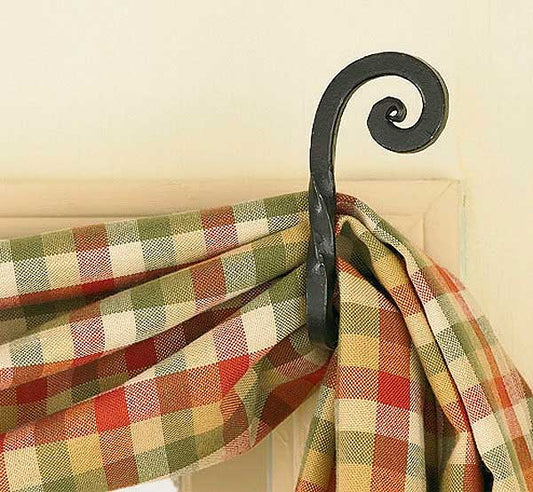 Park Designs Forged Scroll Curtains Hook - Set Of 2