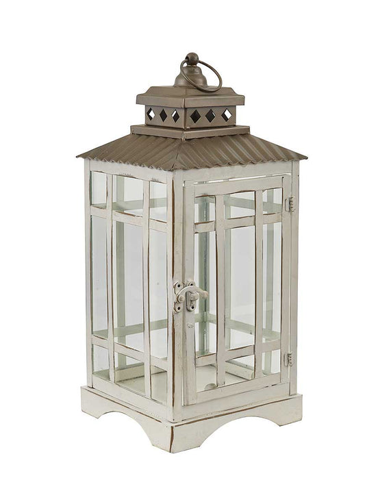 Park Designs White Lantern - Large