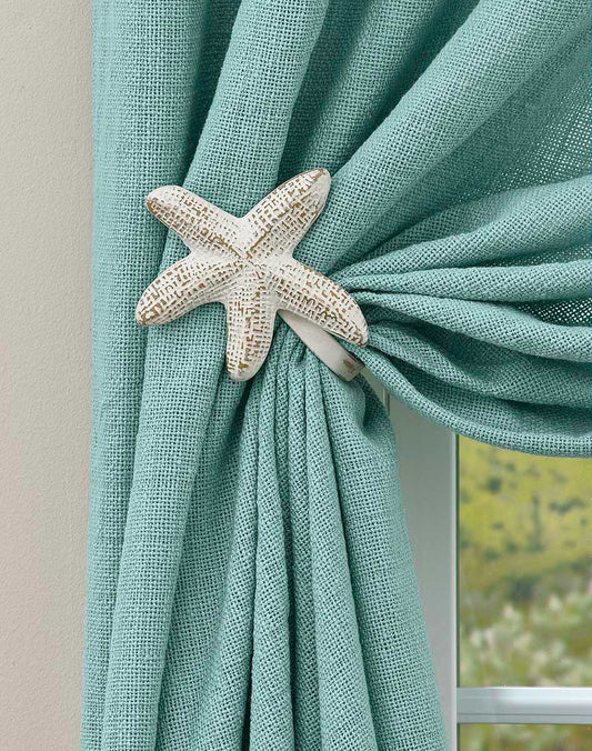 Park Designs Starfish Curtain Tie Backs