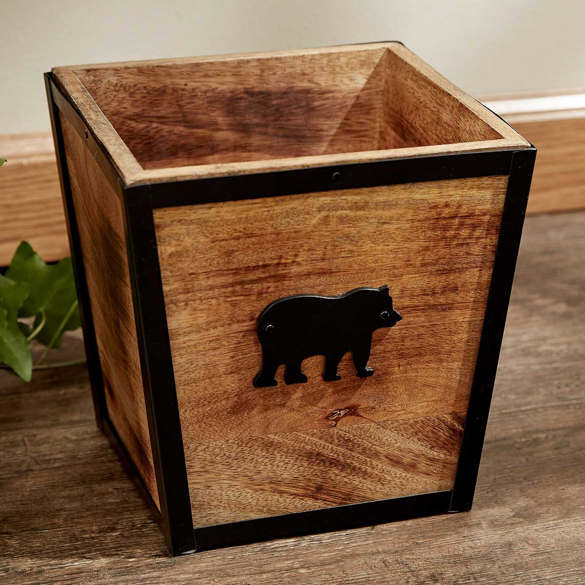 Wild Woods Bear Waste Paper Basket